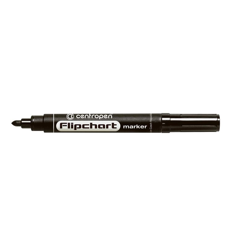 Маркер CENTROPEN Flipchart 8550 2,5 мм круглий чорний